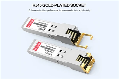 10G kobber SFP-transceivere krever mindre strøm